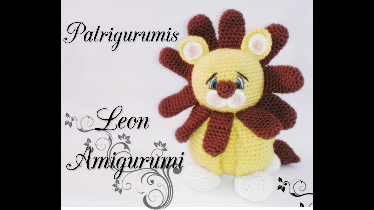 DIY León Amigurumi en ganchillo- Crochet
