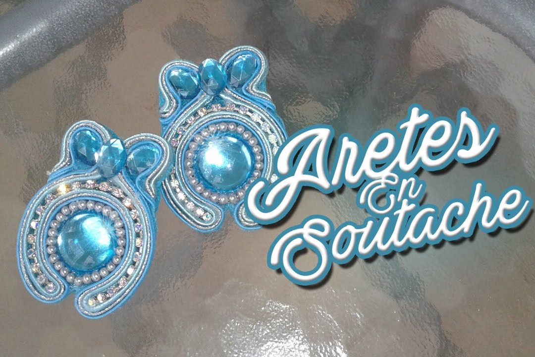 Haz tus propios aretes --tecnica Soutache-