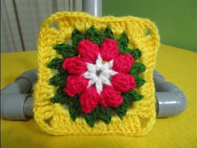 MOTIVO (18) TEJIDO A CROCHET