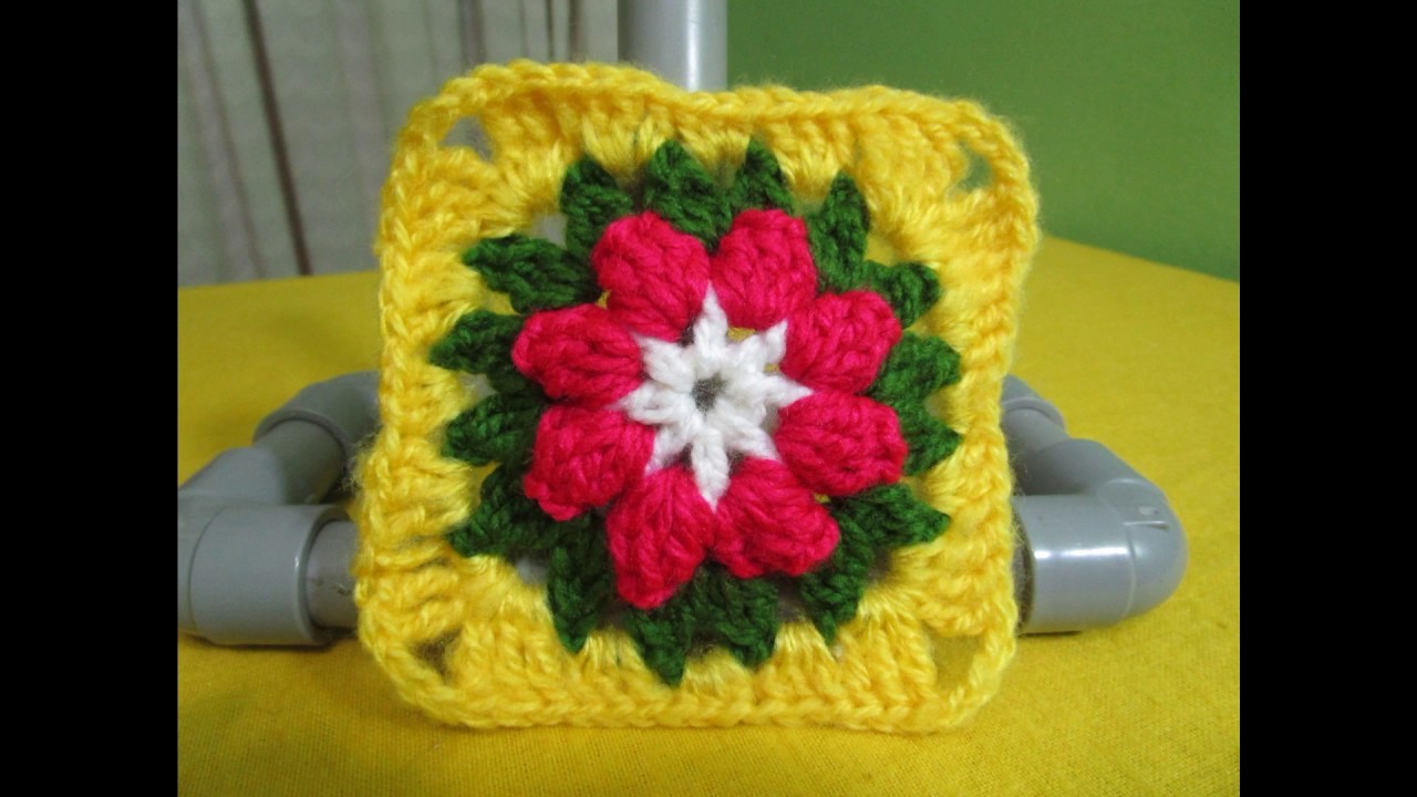 MOTIVO (18) TEJIDO A CROCHET