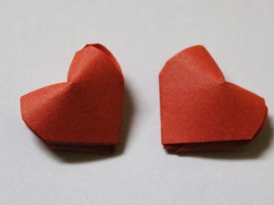 Como hacer un corazon de papel en 3D