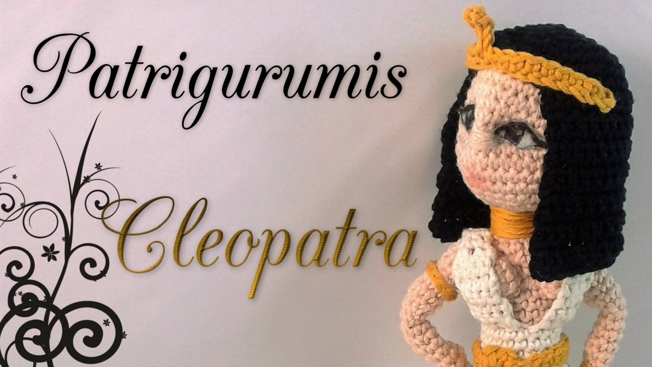 DIY Cleopatra Amigurumi en ganchillo-Crochet