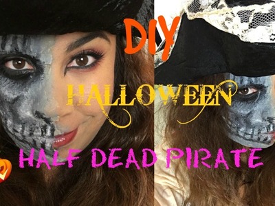 DIY Halloween Pirate MakeUp  | AmyleeGimenez