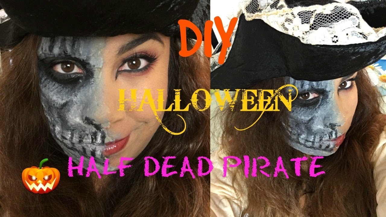 DIY Halloween Pirate MakeUp  | AmyleeGimenez