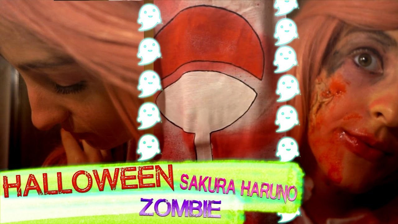 [DIY HALLOWEEN] SAKURA HARUNO ZOMBIE | Fácil y Barato | LAST MINUTE IDEA