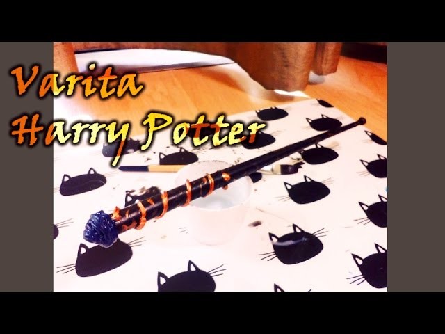 DIY varita Harry Potter