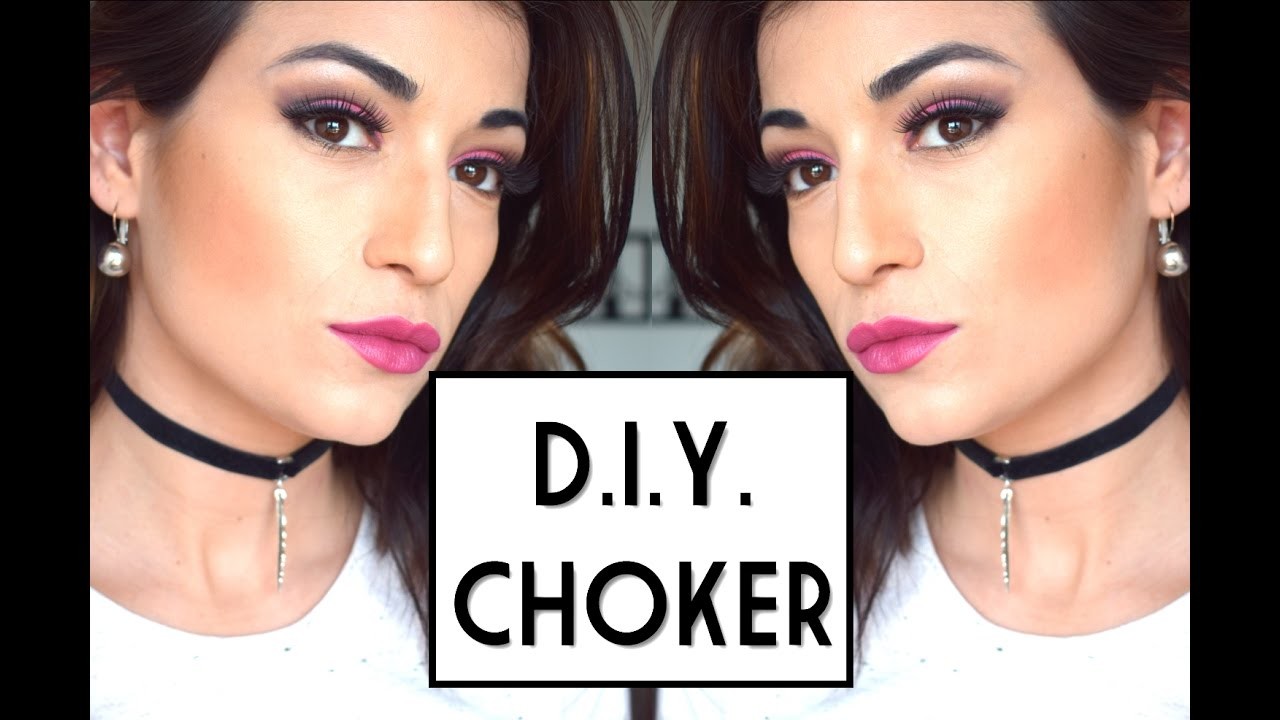 Hazlo tu mismo CHOKER fácilisimo DIY CHOCKER | My Fashion Paperback