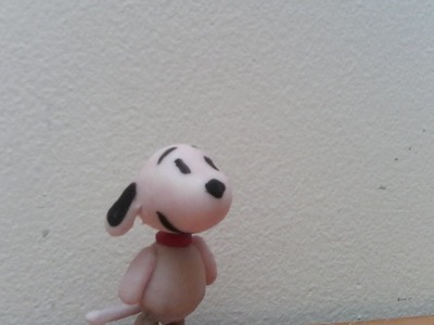 Snoopy Tutorial Polymer Clay.Porcelana Fria