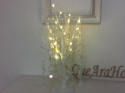 Arbol de Navidad con luces como decorarlo DIY