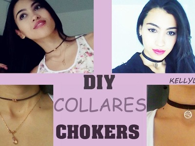 DIY Chokers. Collar Facil de Hacer
