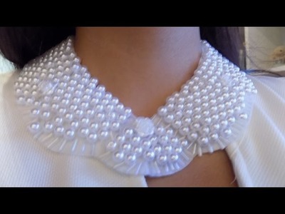 DIY Collar de perlas