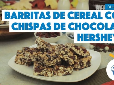 ¿Cómo preparar Barritas de Cereal con Chispas de Chocolate Hershey´s? - Cocina Fresca