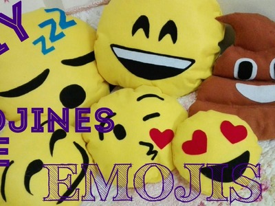Cojines de Emojis SIN coser!