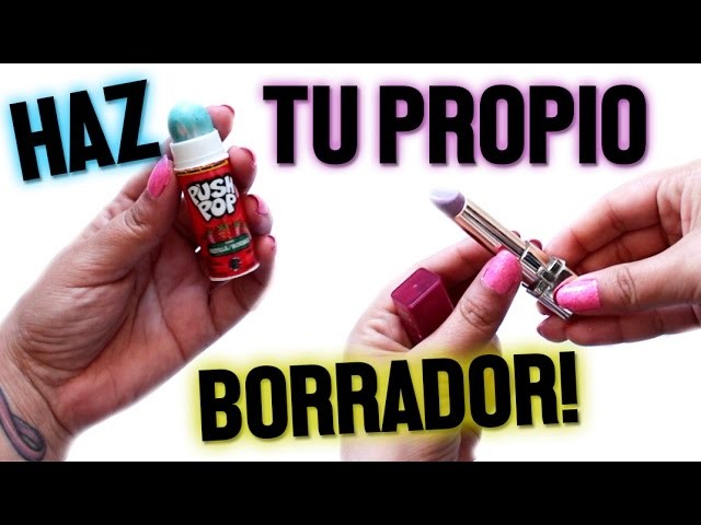 HAZ TU PROPIO BORRADOR! ♡ | Andreína González