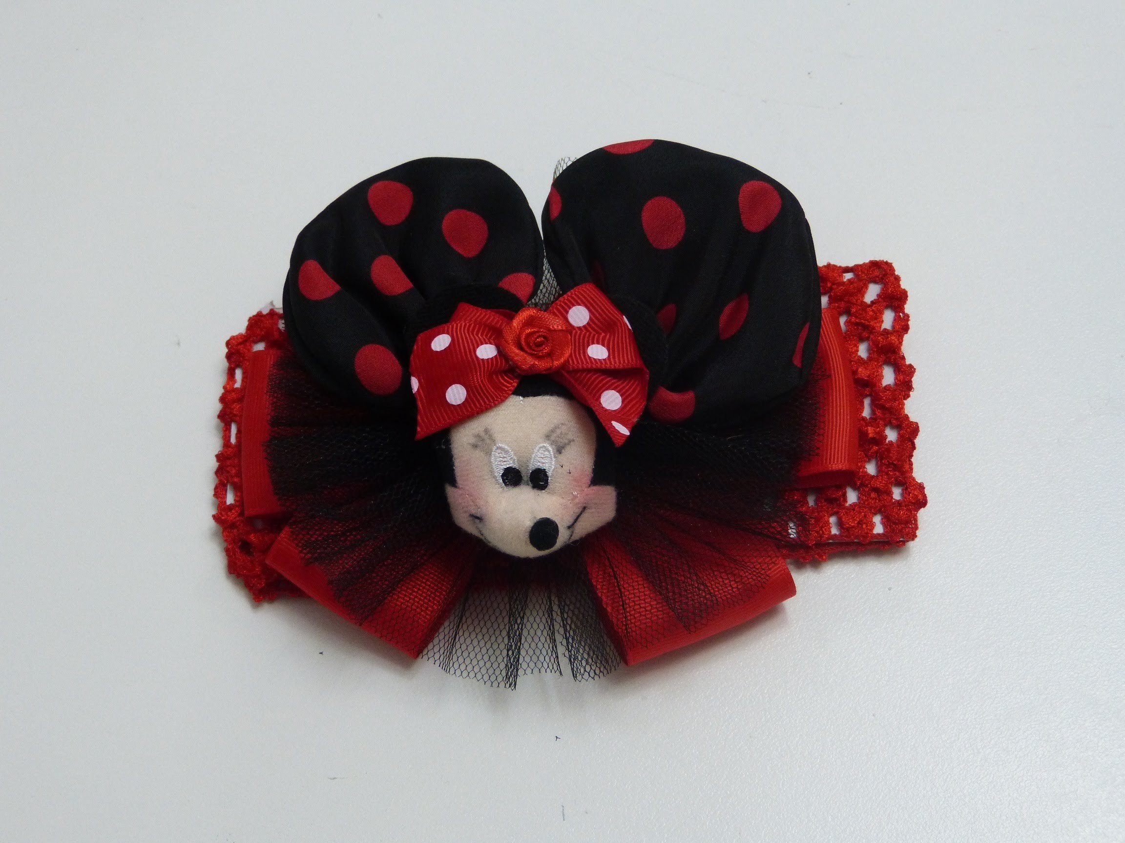 Moño, Lazo  Orejas de Minnie  Mouse, Tutorial para hacer un lazo Minnie Mouse. Perfect bows