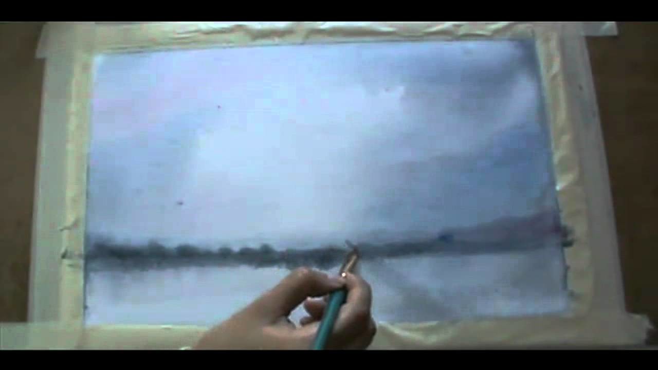 Pintar a la Acuarela -  La Acuarela en humedo