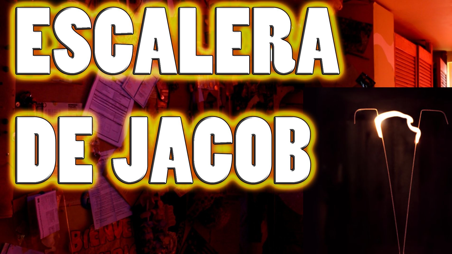 Como hacer una escalera de Jacob con un microondas! How to jacob's ladder! | NQUEH