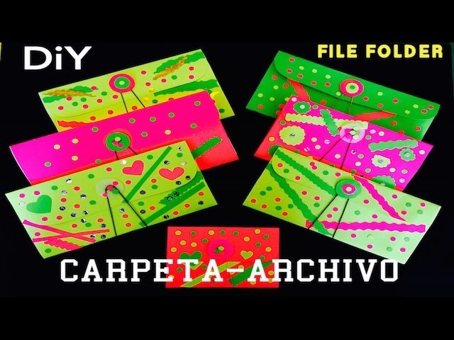 Carpeta archivador archivero de papel - Scrapbook