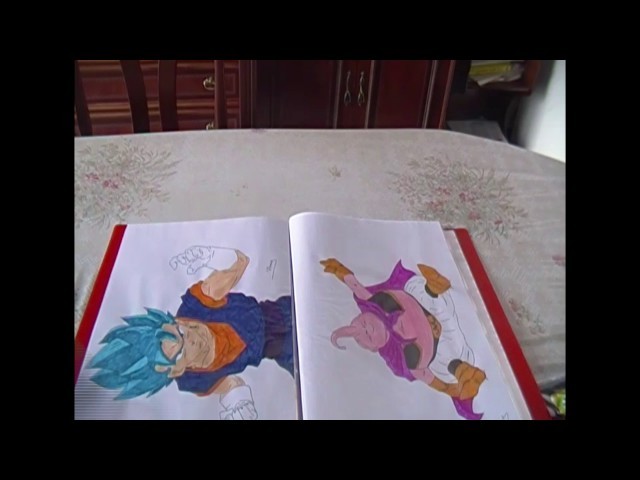 Como dibujar a Vegeta ssj God blue |Dibujos Dragon Ball Super entrega 10