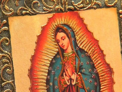 Aprenda con Doña Luz - Cuadro Virgen de Guadalupe