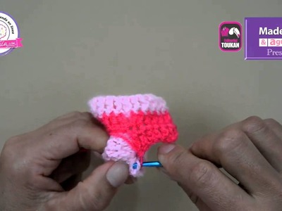Aprende a elaborar suéter rosa para bebé