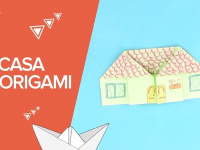 Casa de papel de origami | Papiroflexia para niños