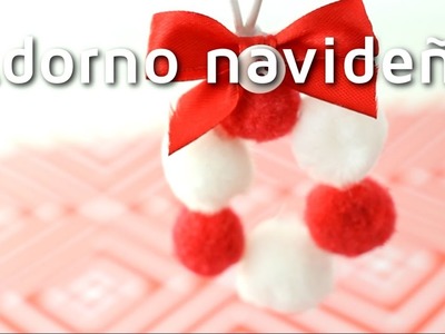 Cómo hacer un adorno navideño con pompones | facilisimo.com