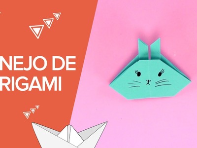 Cómo hacer un conejo de origami paso a paso | Papiroflexia infantil