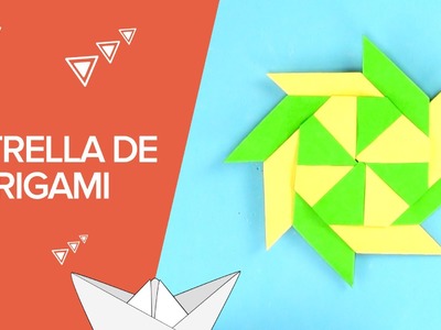 Cómo hacer una estrella modular de origami | Papiroflexia para niños