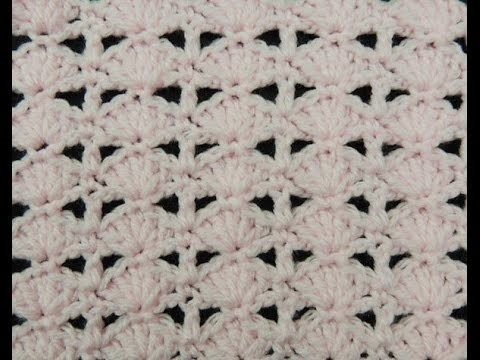 Crochet: Punto Abanico # 11