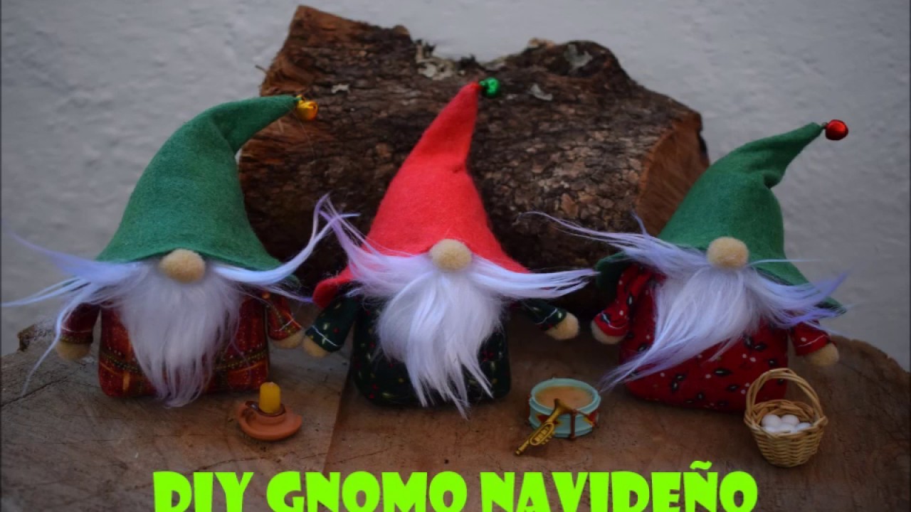 DIY Gnomo Navideño