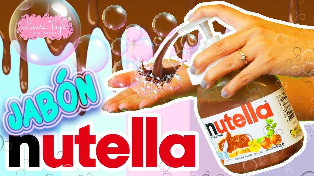 DIY Jabón de Nutella Casero! Funciona de verdad
