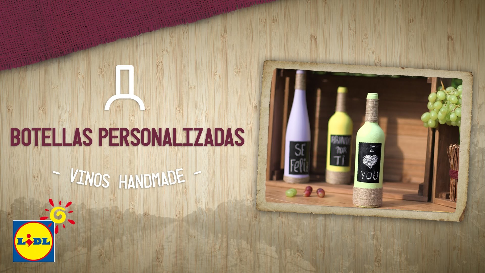 Botella Personalizada - Handmade Vinos