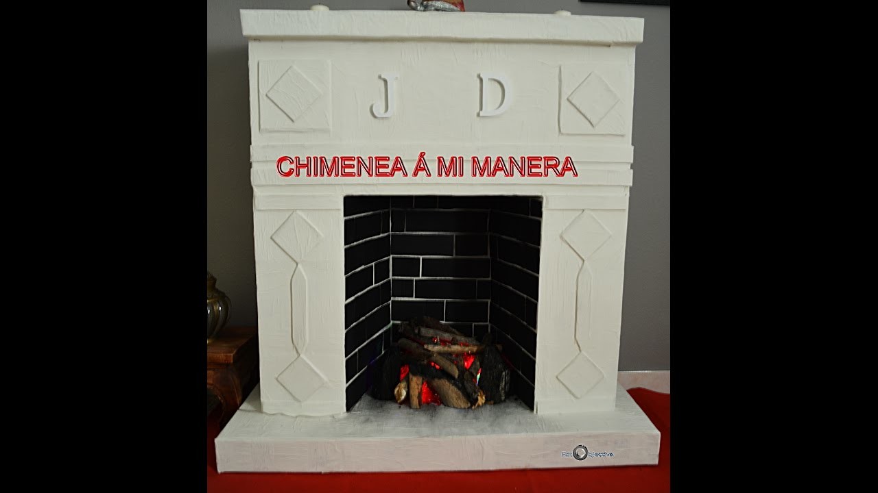 Chimenea de Carton Á Mi Manera