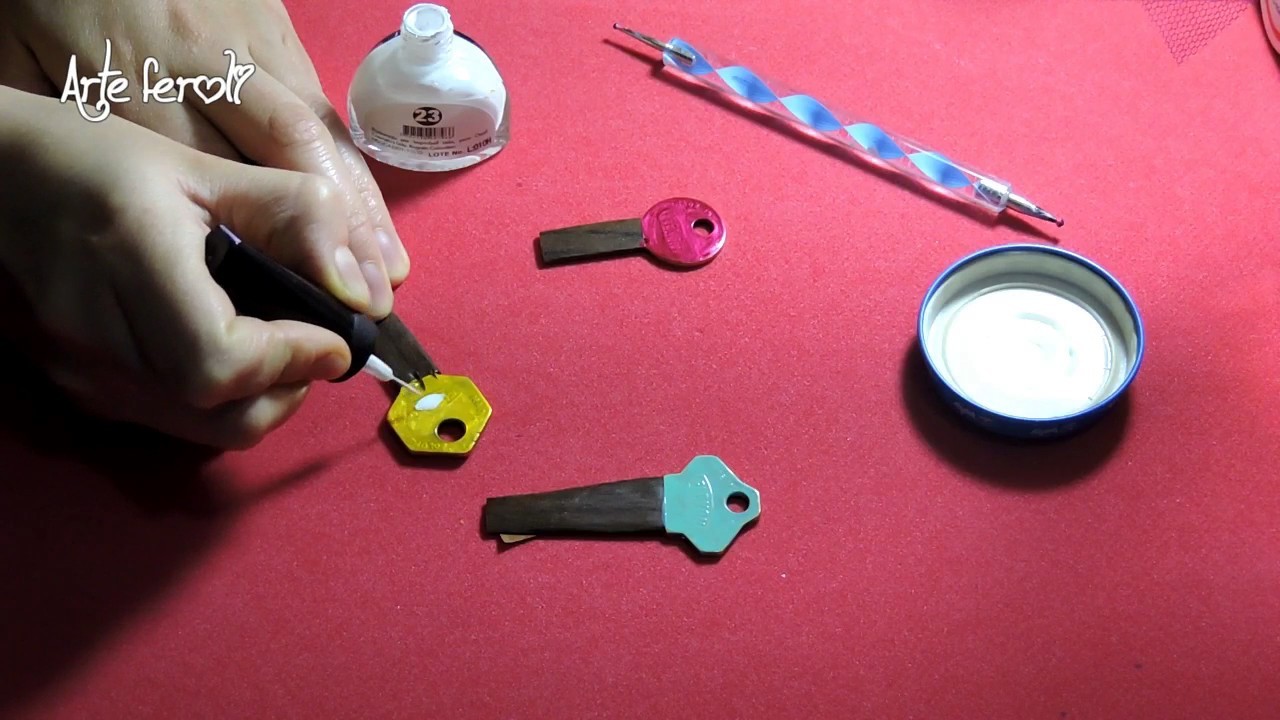 Como decorar tus llaves