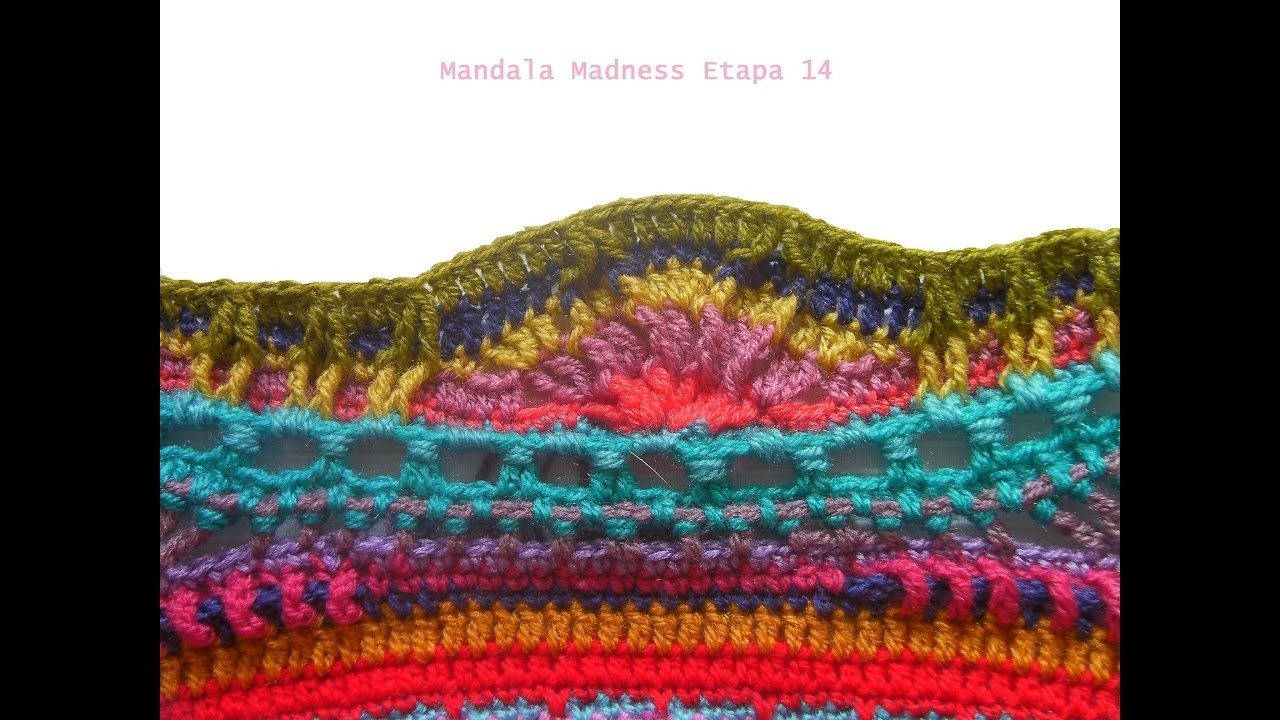 Manta Crochet Mandala Madness 14