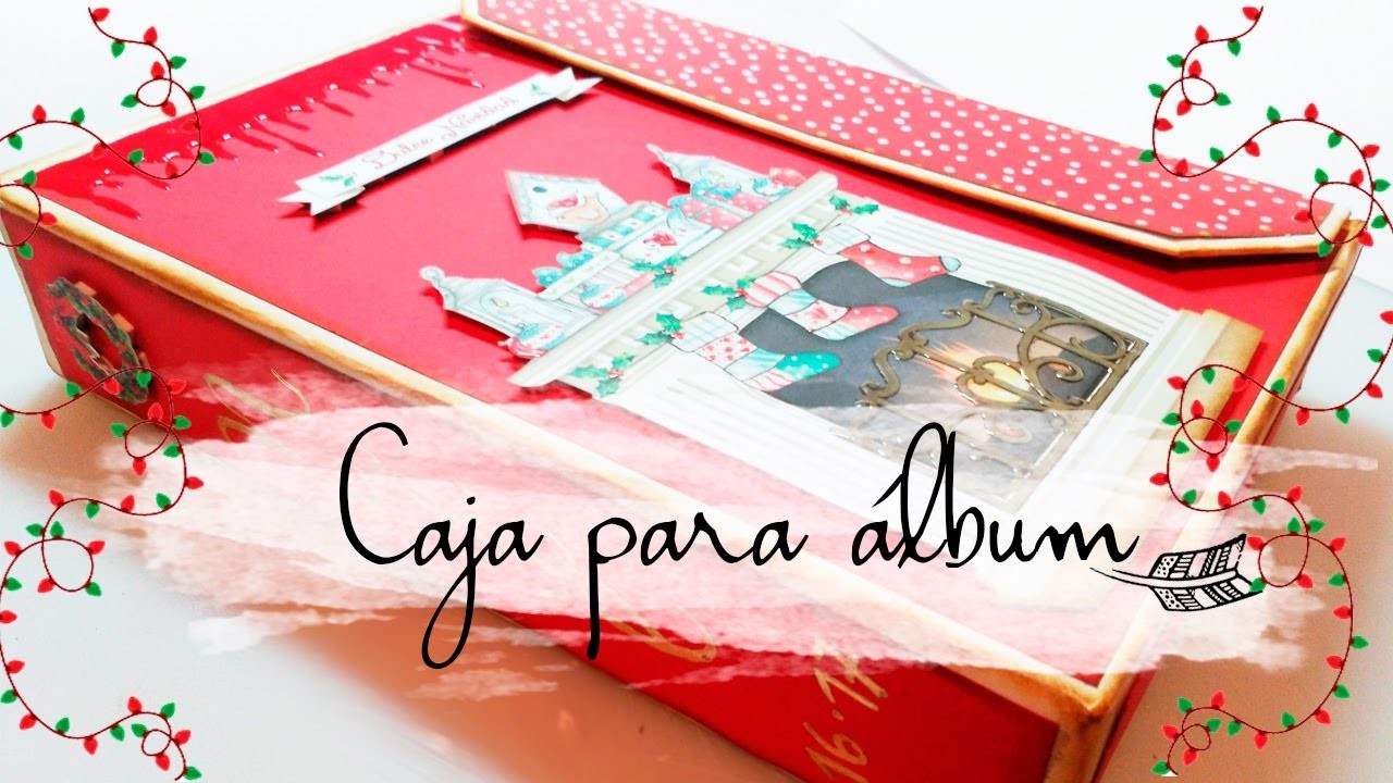 ➸  CAJA DECEMBER DAILY - ÁLBUM SCRAP || CHRISTMAS DAYKA ||  SCRAPBOOKING|| MANUALIDADES. Español