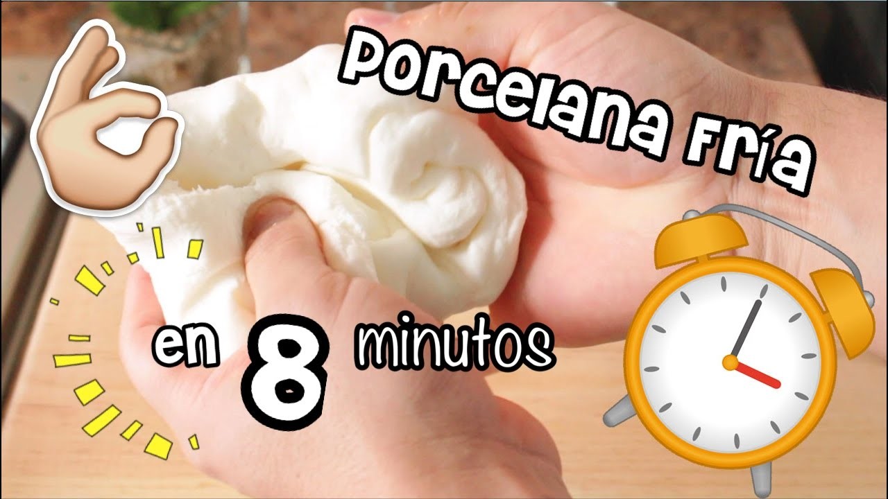 PORCELANA FRíA en 8 Minutos | Pasta Flexible