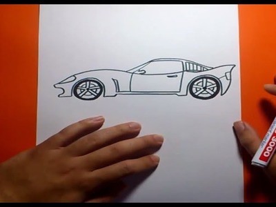 Como dibujar un coche paso a paso | How to draw a car