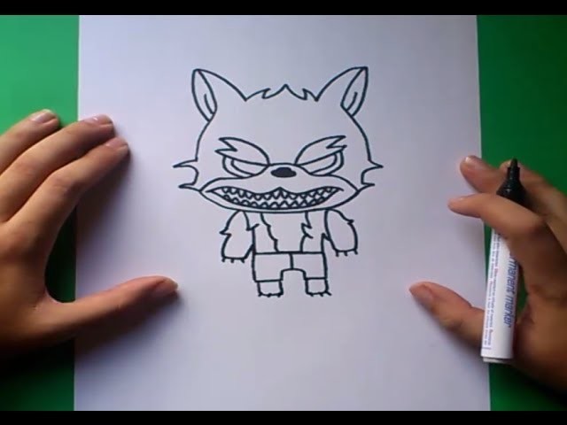Como dibujar un hombre lobo paso a paso 2 | How to draw a werewolf 2