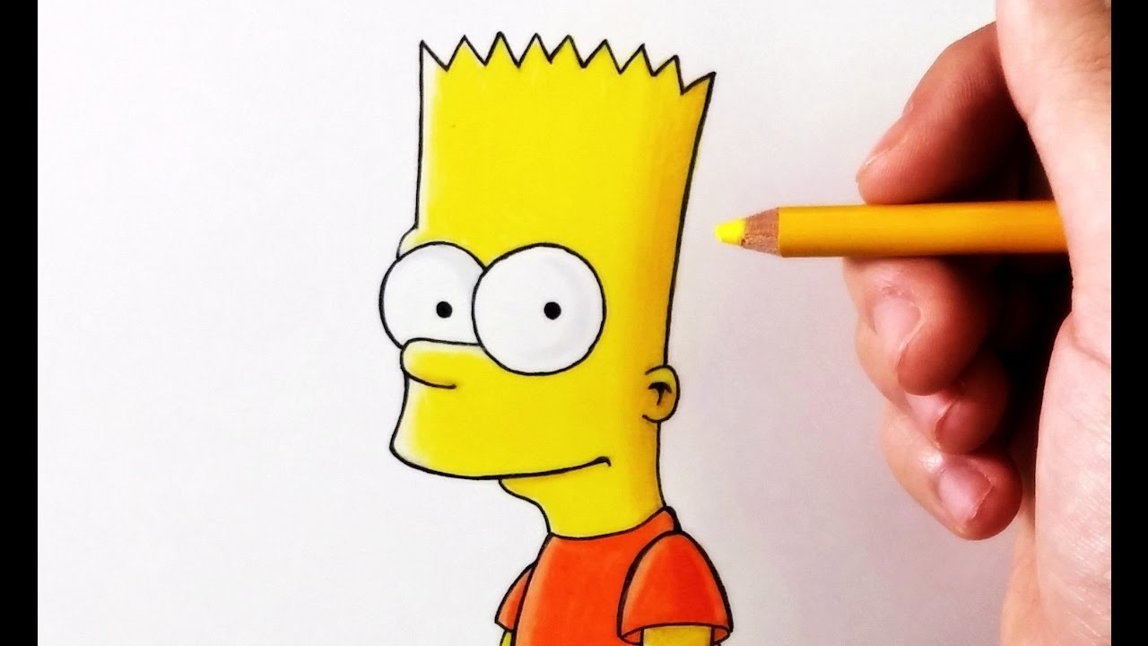 DIBUFÁCIL | Aprende a Dibujar a Bart Simpson paso a paso | ArteMaster