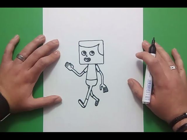 Como dibujar a Jeff paso a paso - Clarence | How to draw Jeff - Clarence