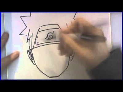Como dibujar a Naruto por Masashi Kishimoto