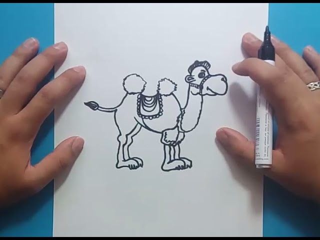 Como dibujar un camello paso a paso 2 | How to draw a camel 2
