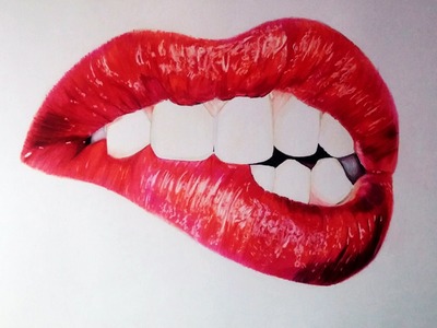 Cómo dibujar unos Labios Sensuales Realistas | How to draw a Sexy Lips | ArteMaster