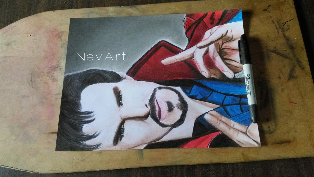 "Doctor Strange" |Benedict Cumberbatch |SpeedDrawing |Dibujando a Doctor extraño |By: NevArt