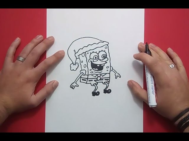 Como dibujar a Bob esponja paso a paso 3 - Bob esponja | How to draw Sponge bob 3 - Sponge bob