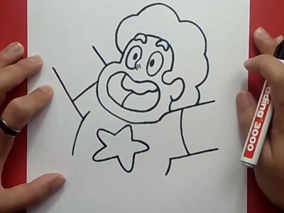 Como dibujar a Steven paso a paso - Steven Universe | How to draw Steven - Steven Universe