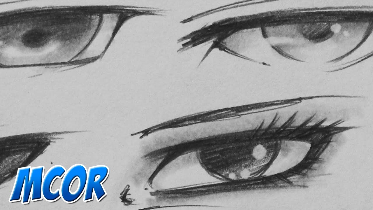 Como Dibujar Ojos Manga - Cualquier Estilo