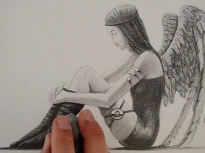 Cómo dibujar un "dark angel"